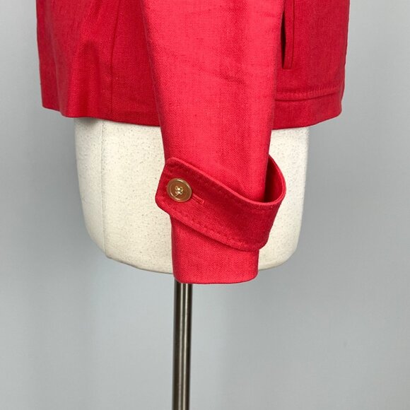Talbots Red Blazer - Picture 4 of 11